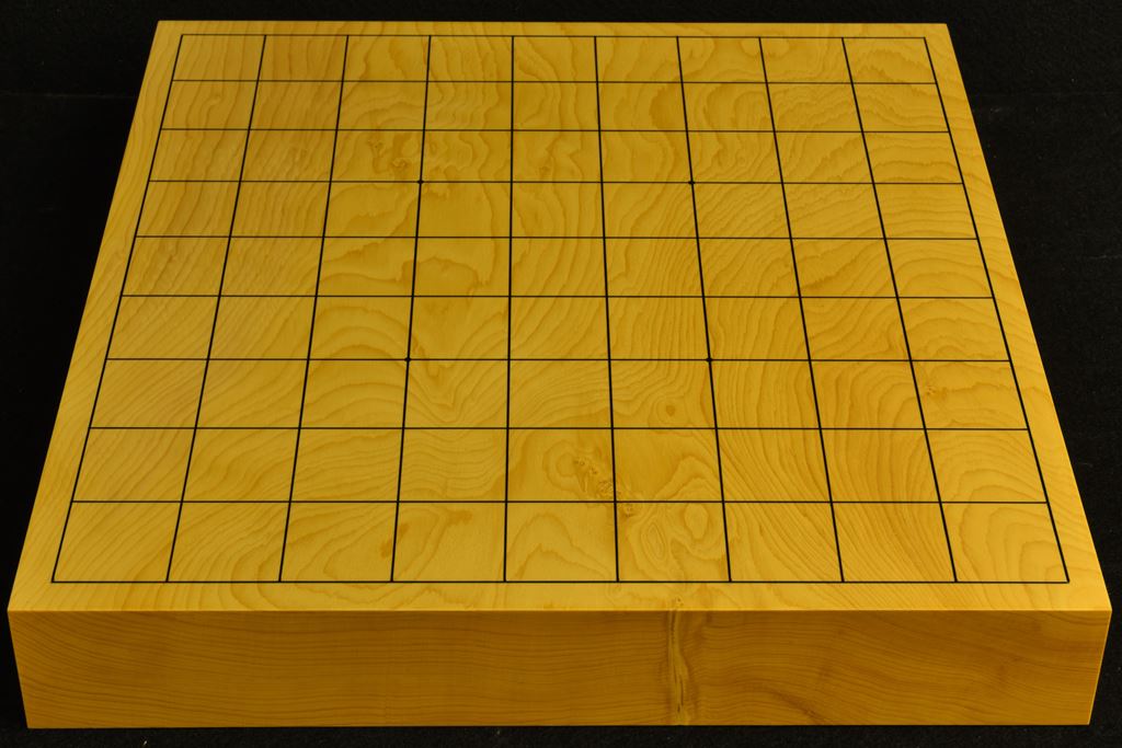 卓上将棋盤　本榧(日本産)板目一枚板　t6486